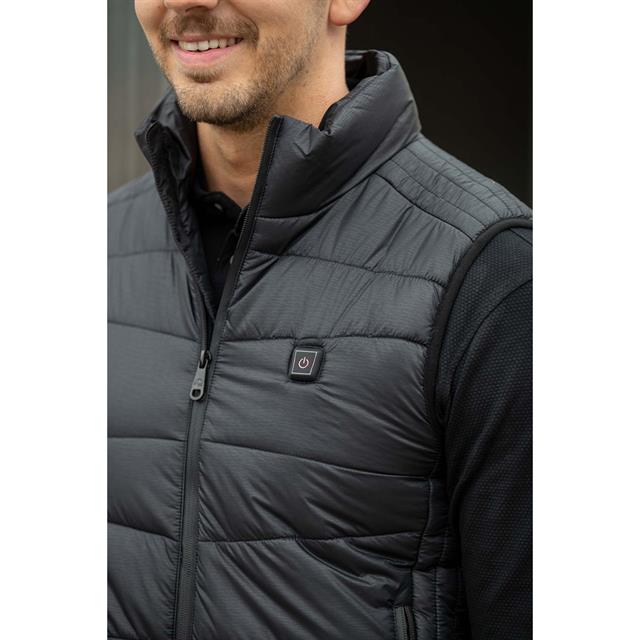Bodywarmer HKM Heat Control Style Heating Men Zwart
