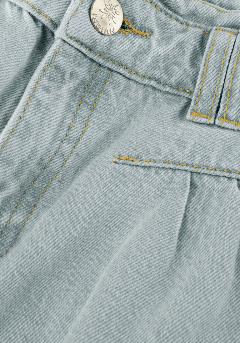 INDIAN BLUE JEANS blauwe indian blue jeans shorts blue diasy denim short