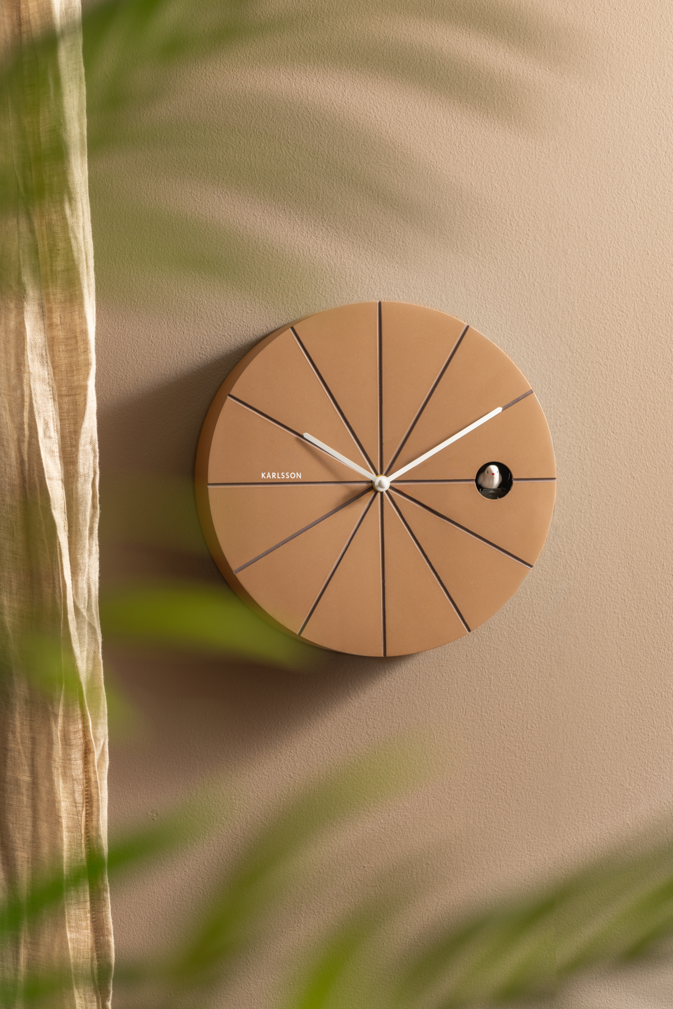 Wandklok Destacado Cuckoo Mokkabruin