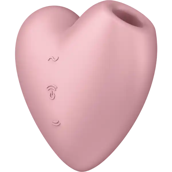 Cutie Heart Air Pulse Stimulator +  Vibration