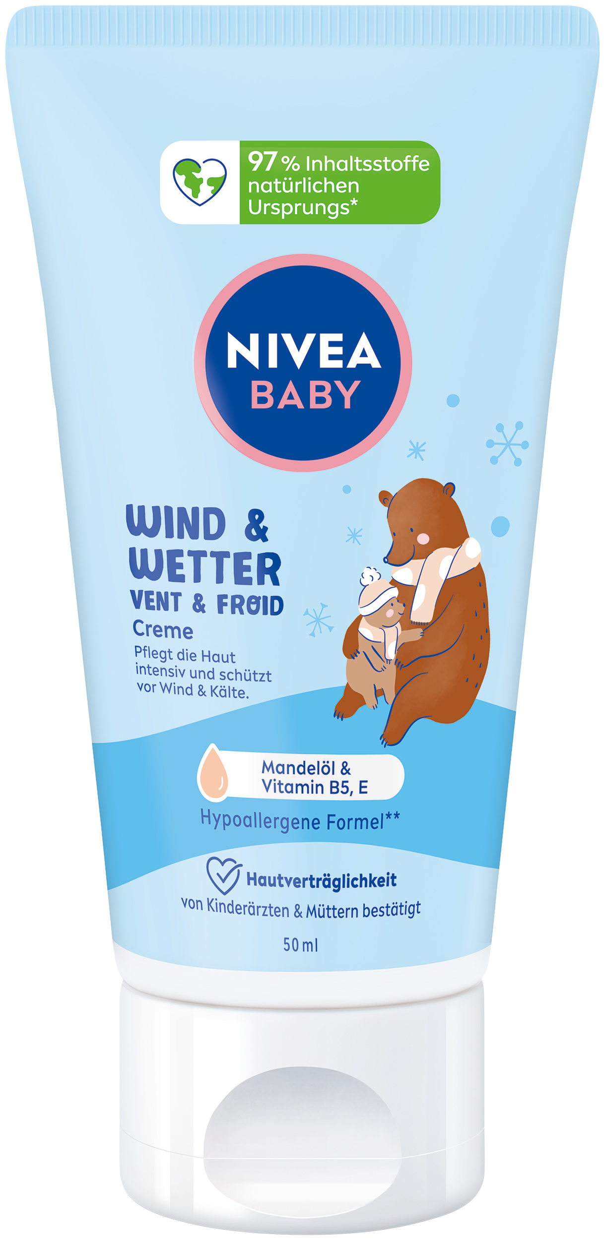 Nivea BABY Wind & Wetter Creme Creme Tb 50 ml