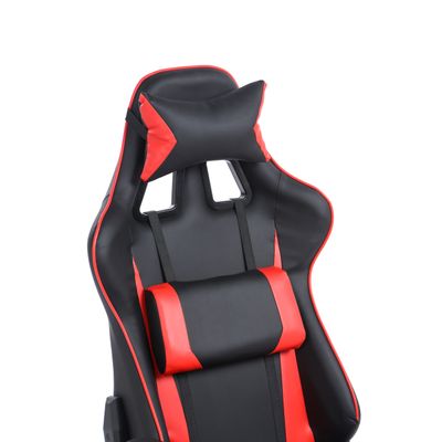 Fauteuil gamer SPORTING - accoudoirs réglables - noir et rouge