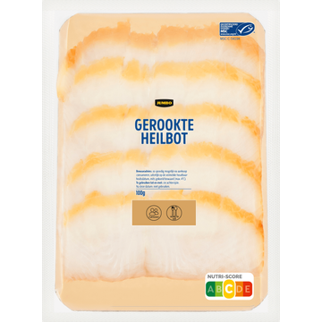 Jumbo Gerookte Heilbot 100 g