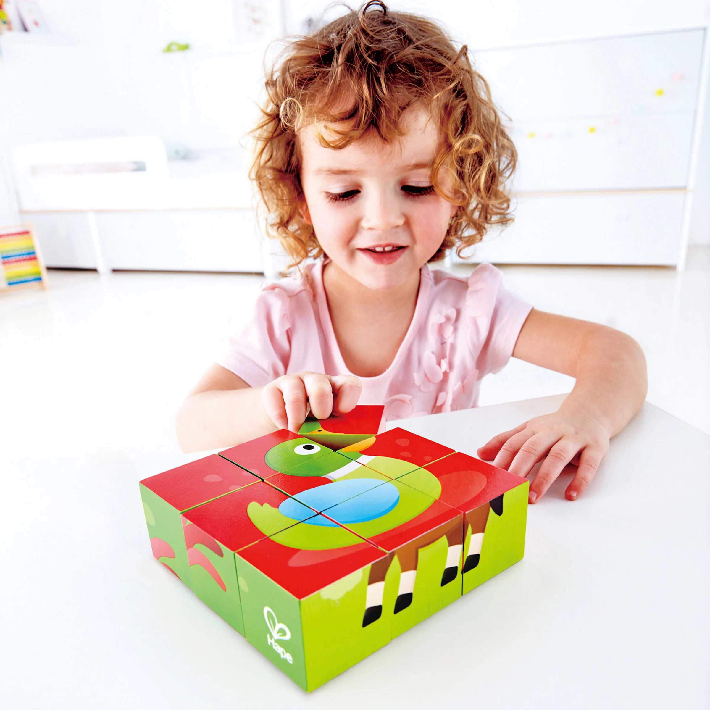 Hape Würfelpuzzle Bauernhof