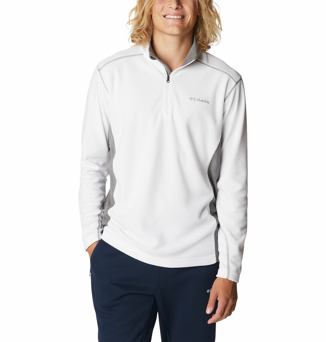 COLUMBIA<br>Casaco de lã polar com gola alta e zíper Klamath