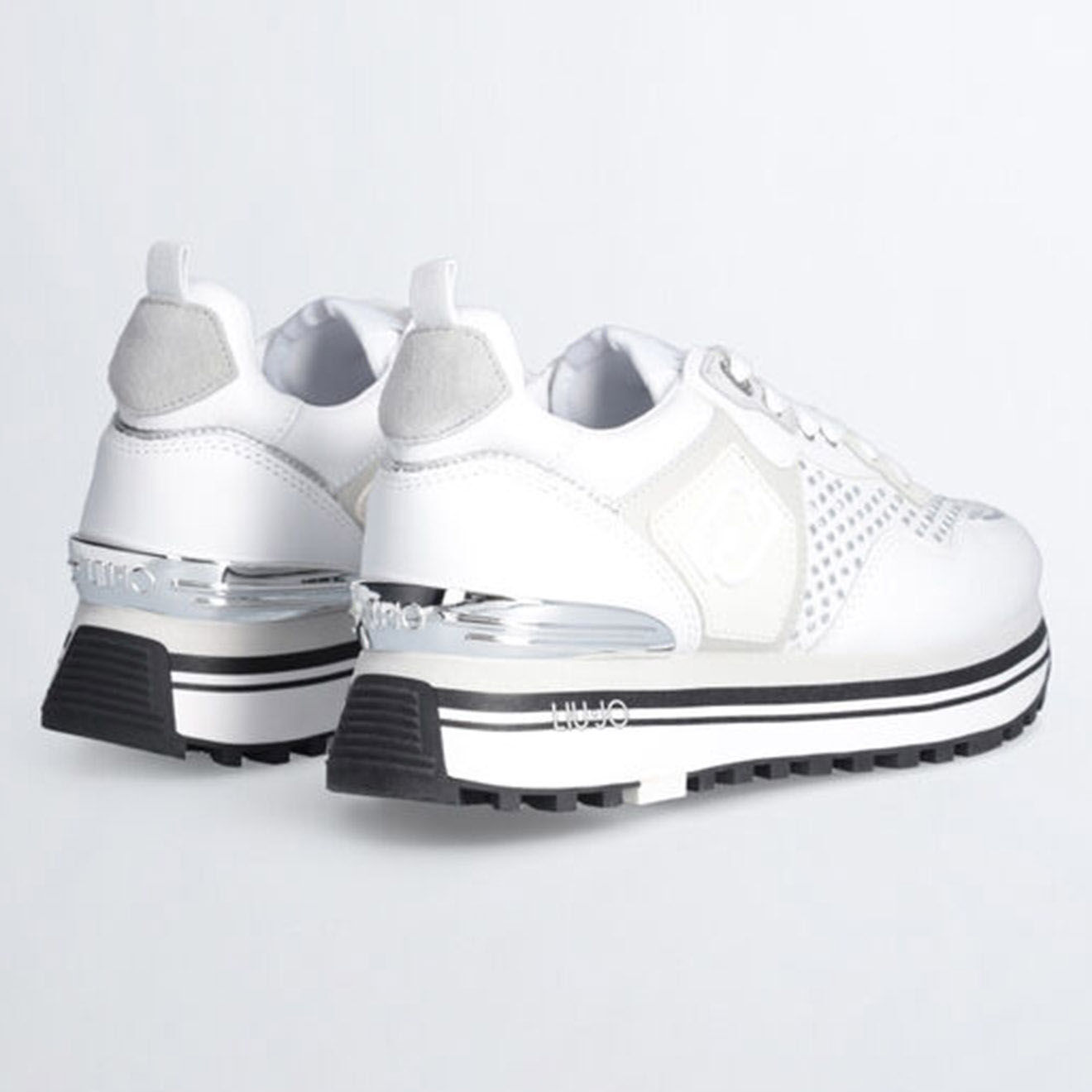 Liu-Jo Sneakers en Cuir Mahaut blanches