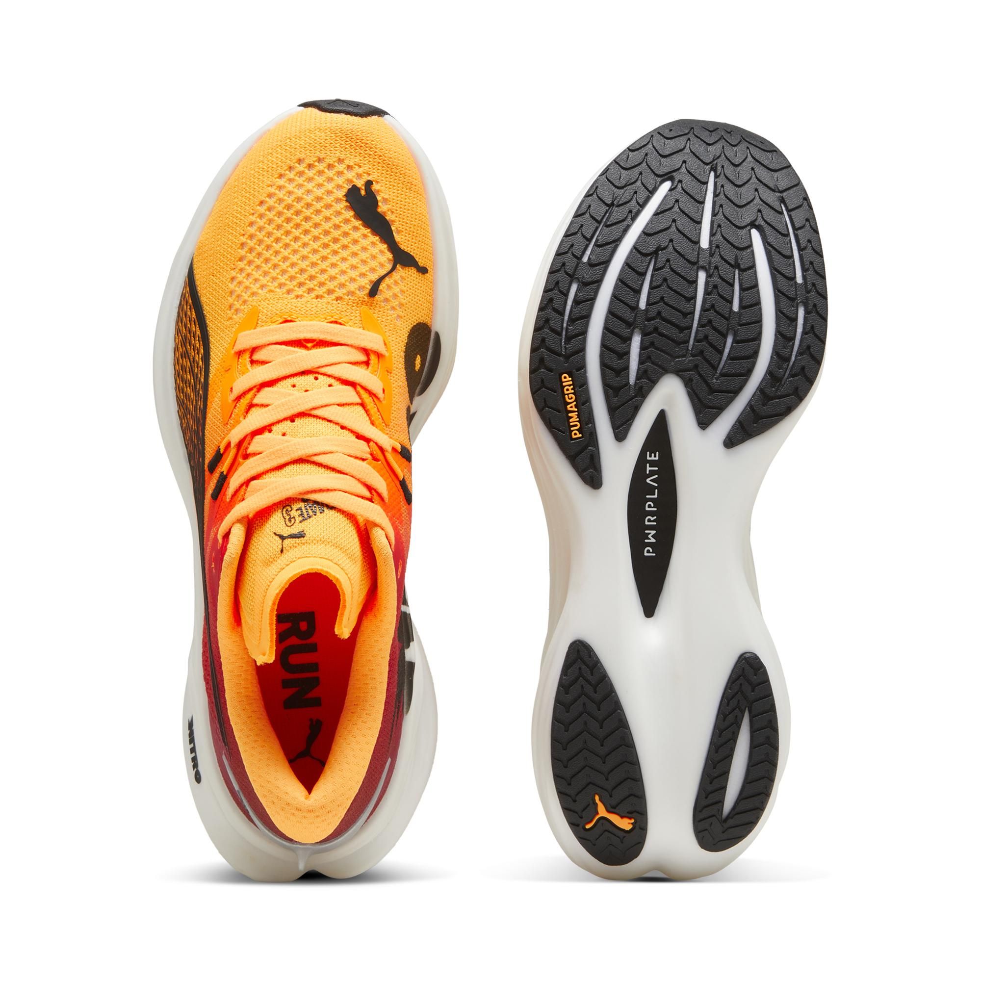 puma deviate nitro 3 fade dame puma white puma black poison p