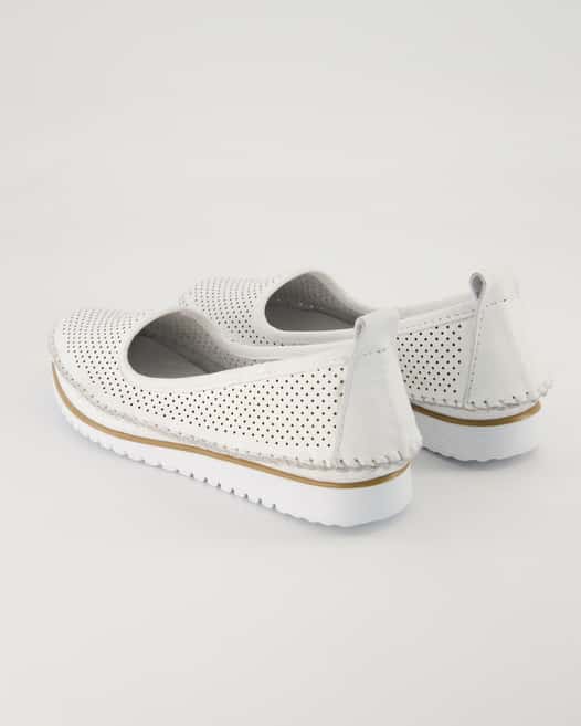 Andrea Conti 21714-001 Slipper in Weiß