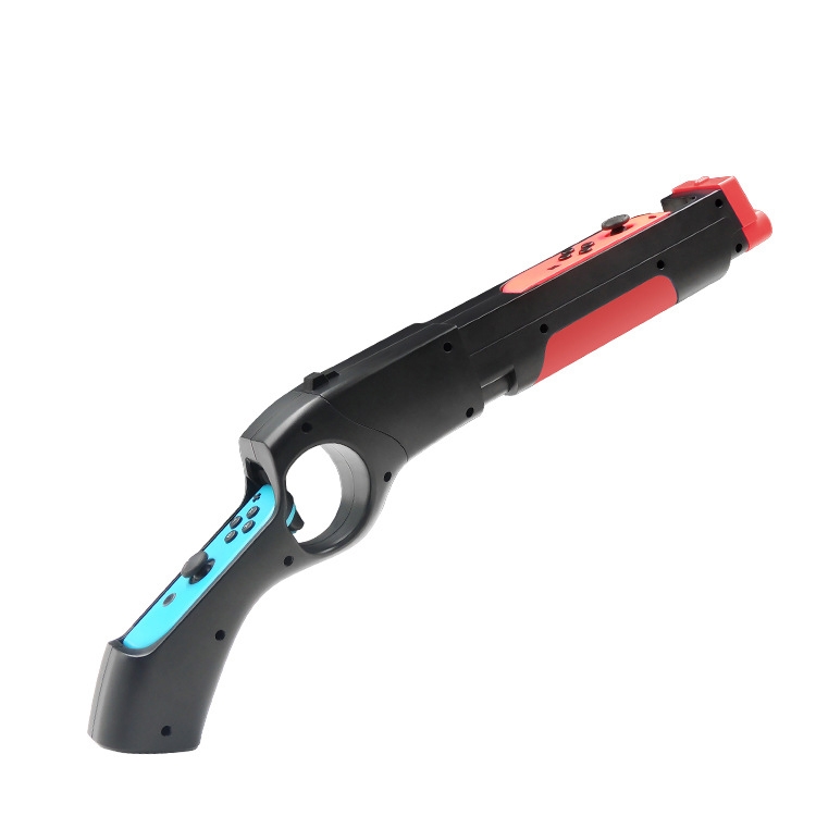 Nintendo Switch / OLED Gaming Gun Joy-Con Controller Gamepad - Schwarz / Rot