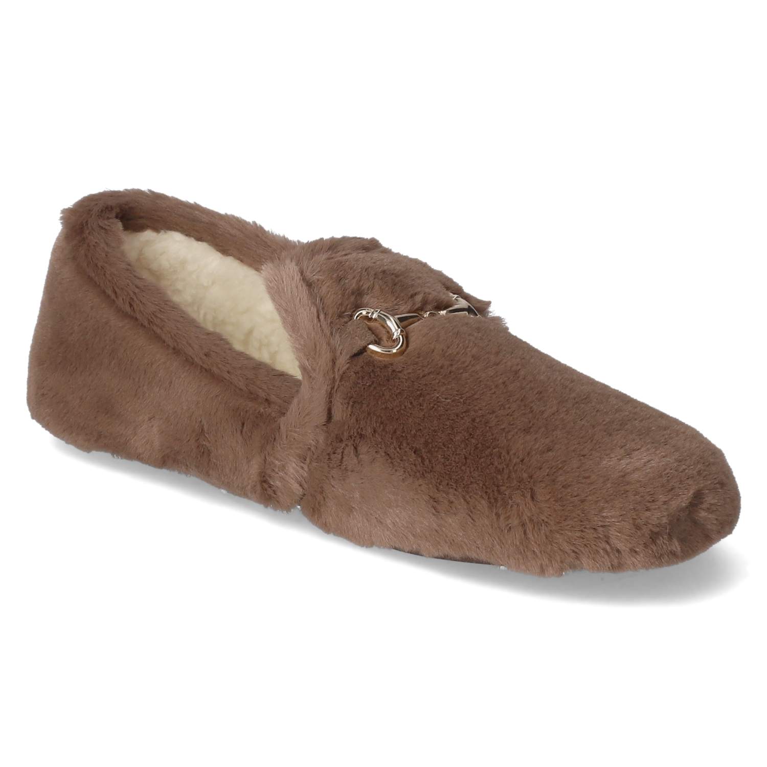 Espadrij l´originale Hausschuhe COZY - brown marron