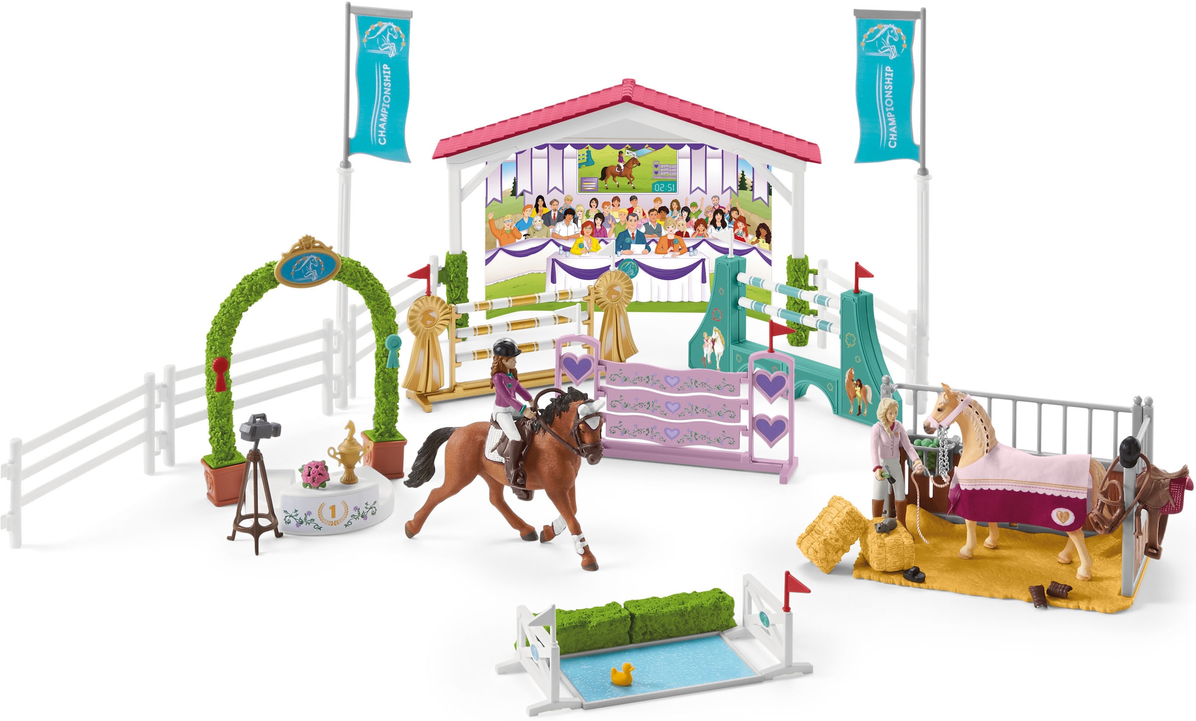 Schleich® Spielwelt »HORSE CLUB, Freundschaftsturnier (42440)«