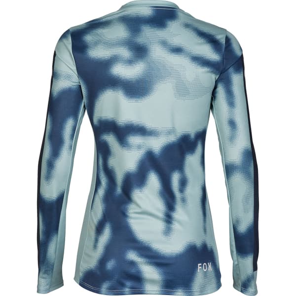 Maillot VTT FOX W RANGER LS JERSEY TAUNT GREY METAL