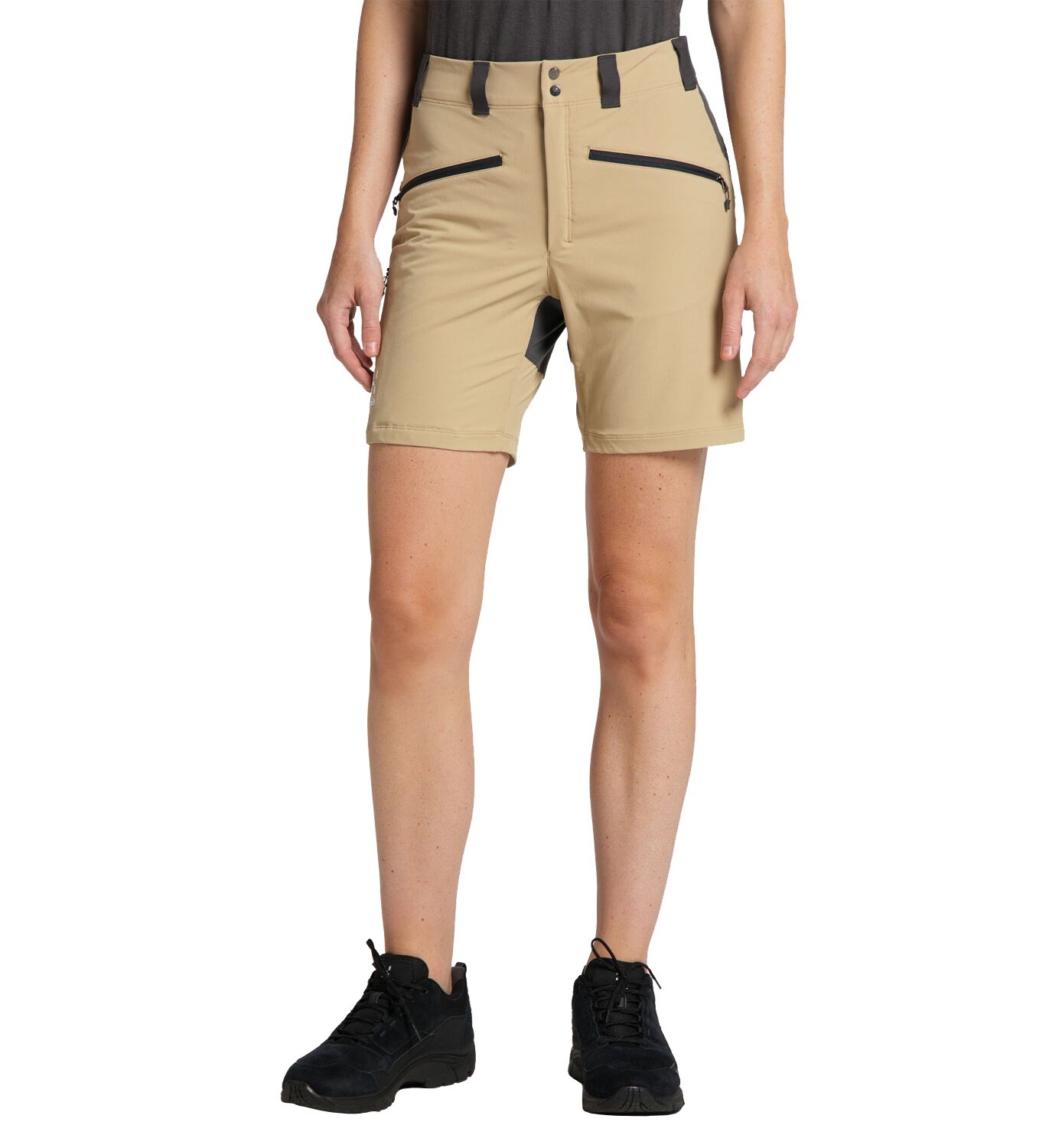 Mid Standard Shorts Dame Sand/Magnetite