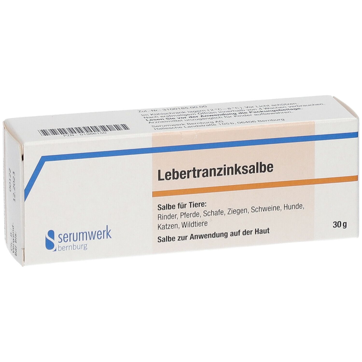 LEBERTRANZINKSALBE Vet