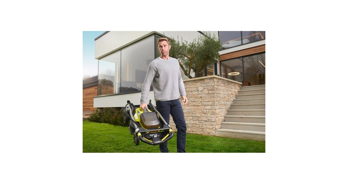RyobiONE+ Brushless 40cm Grasmaaier  (Groen/zwart)