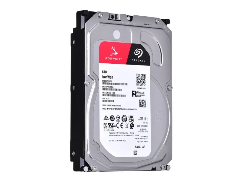 Seagate IronWolf ST6000VN006 - Harddisk - 6 TB - intern - 3.5
