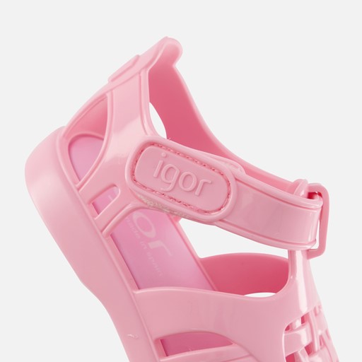 Igor Tobby Gloss Watersandalen roze Rubber