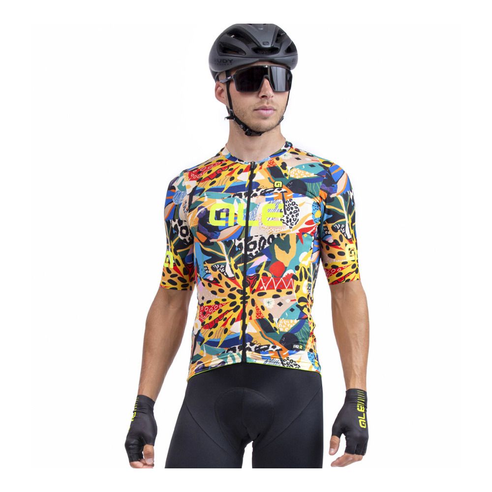 Ale KENYA - Maillot Homme giallo/yellow