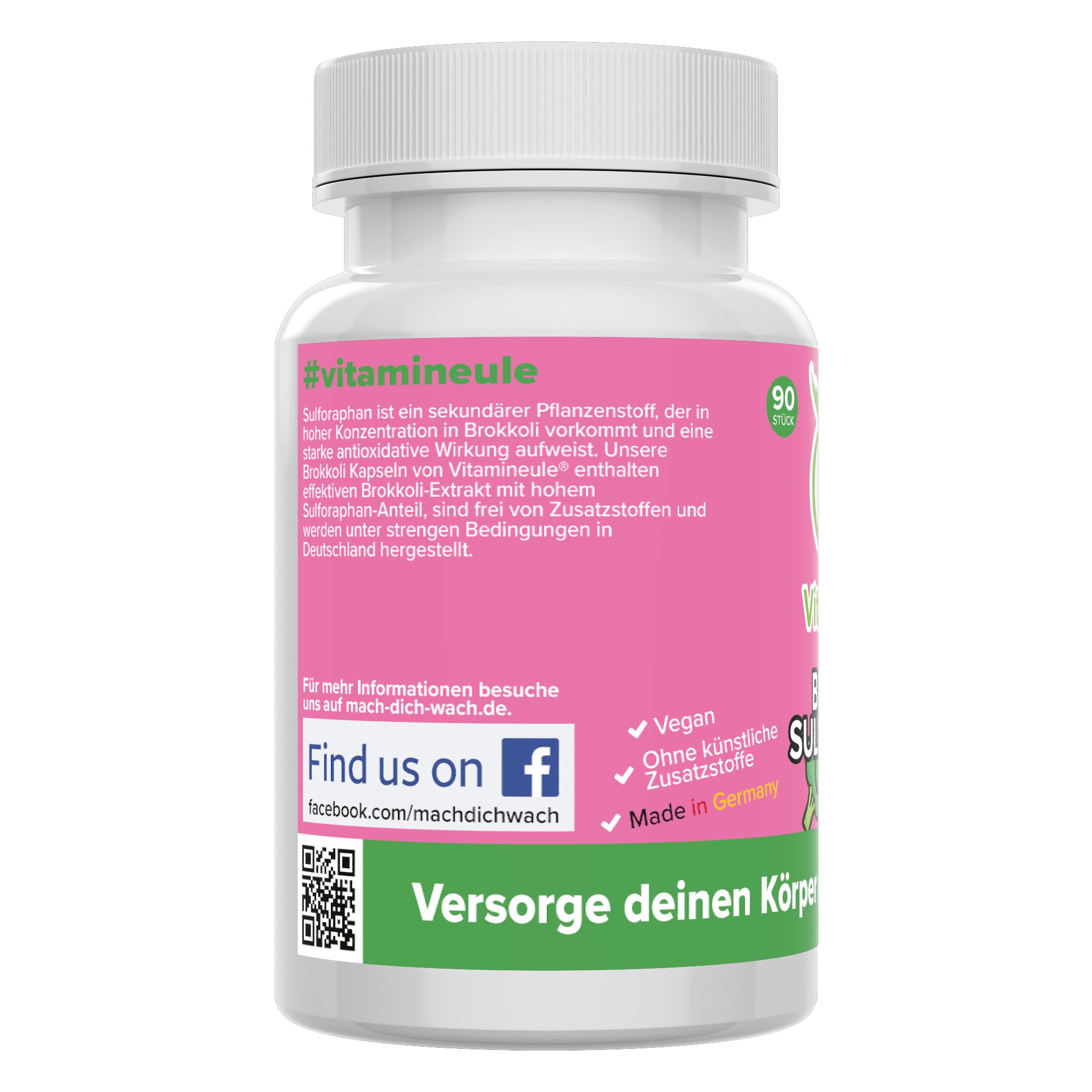 Brokkoli Sulforaphan Kapseln - Vitamineule®