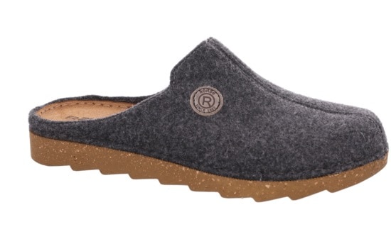 Rohde Pantoffel »FOGGIA-H«  , Hausschuh, Clog, Schlappen mit Label