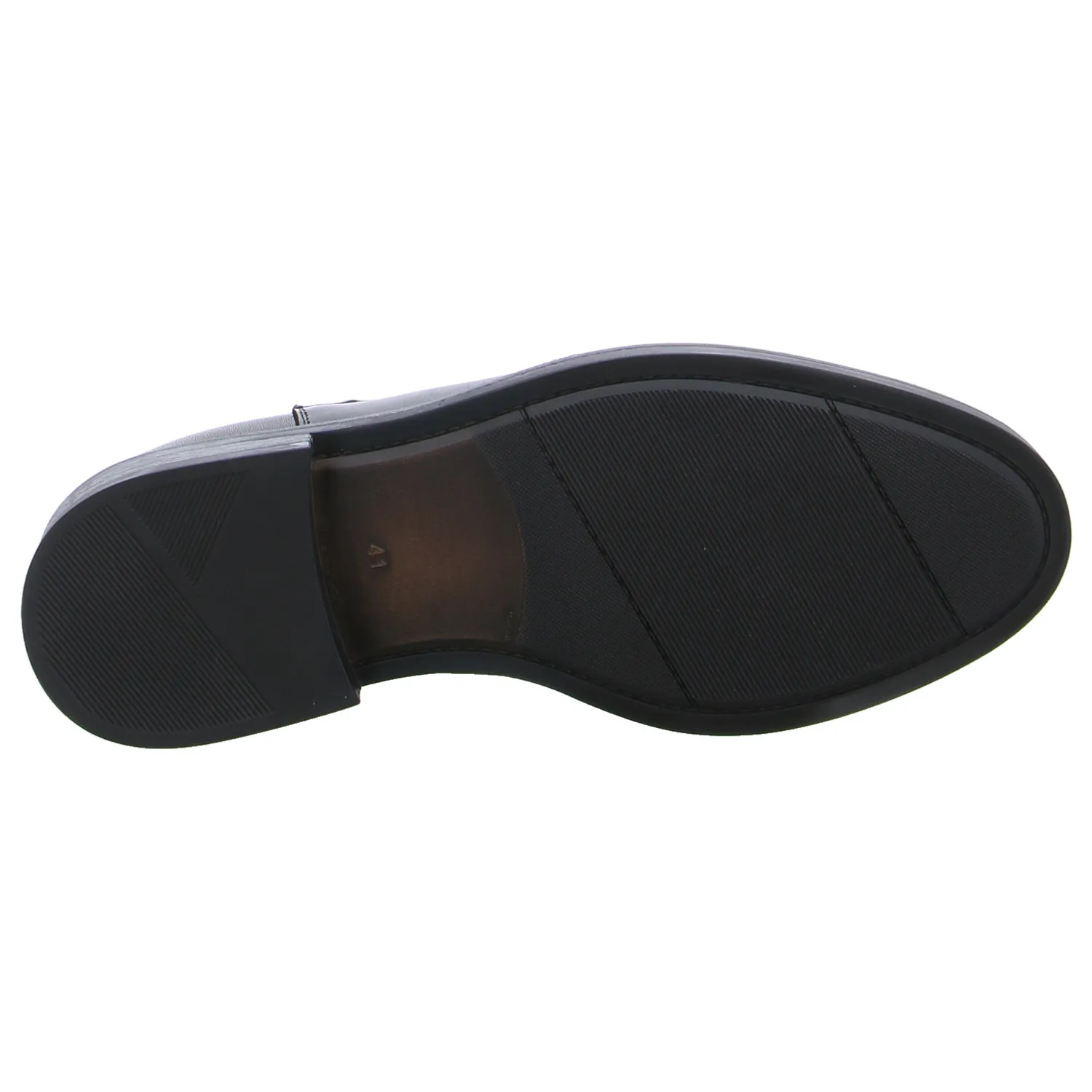 SCHUHENGEL Western Braun Leder