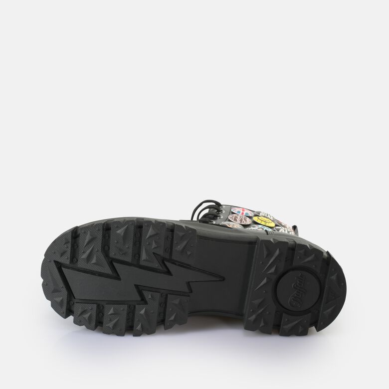 Aspha RLD Buttons Bottines véganes, noir