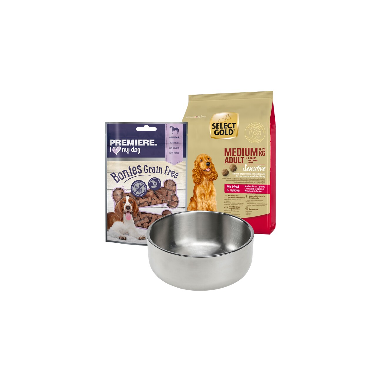 SELECT GOLD & Premiere Geschenk-Set 3tlg.