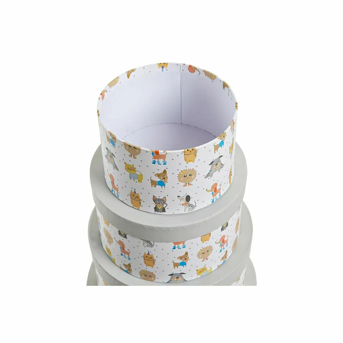 DKD Home Decor Boîte Multiusage Fleurs