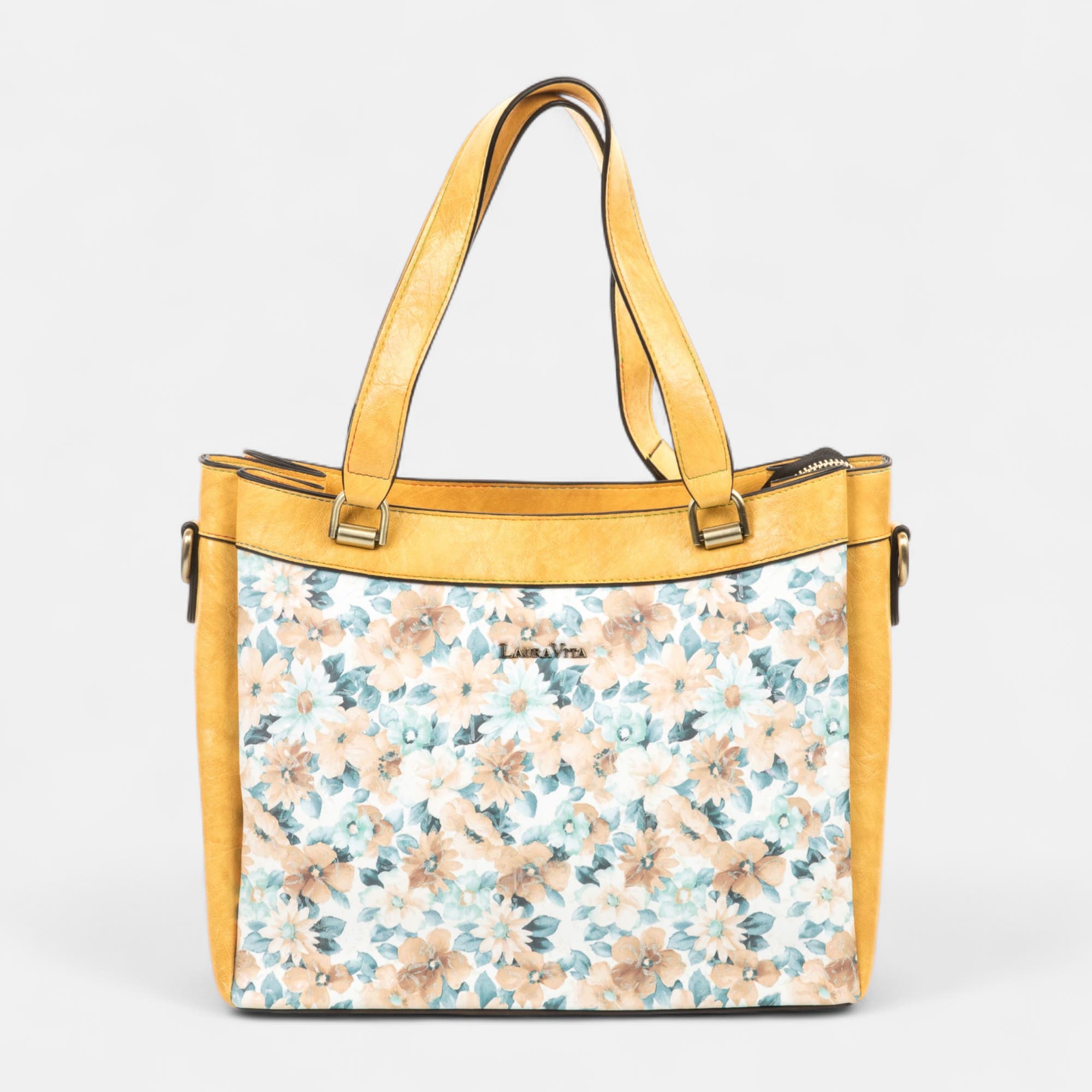Sac de shopping jaune