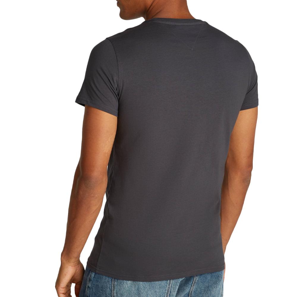 Tommy Hilfiger T-shirt Gris Homme Tommy Hilfiger Jersey