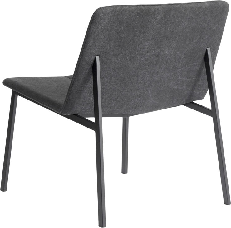 Muubs Loungestol Chamfer Anthracite , lou Antracit/sort