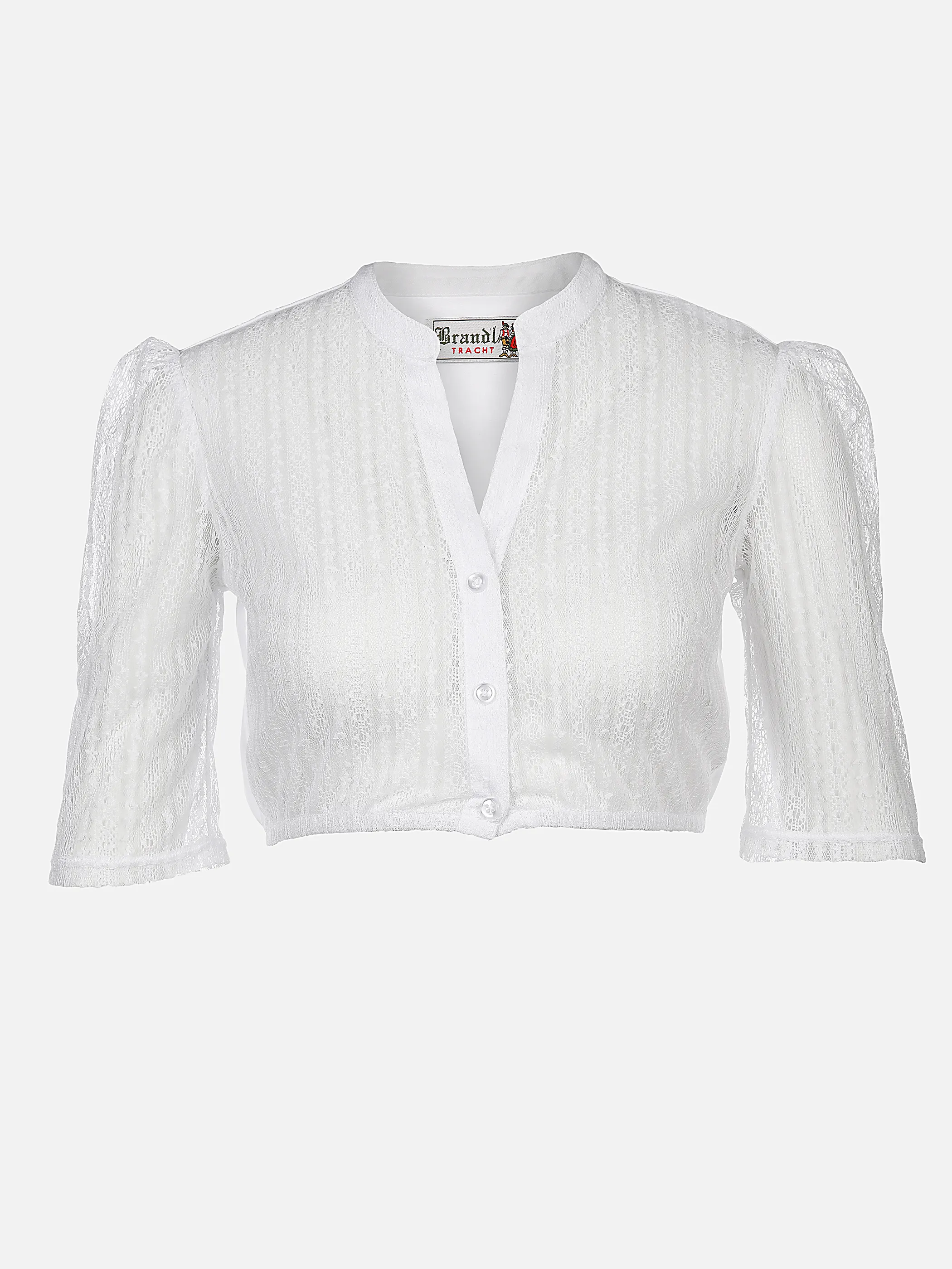 Damen Dirndlbluse mit Spitze