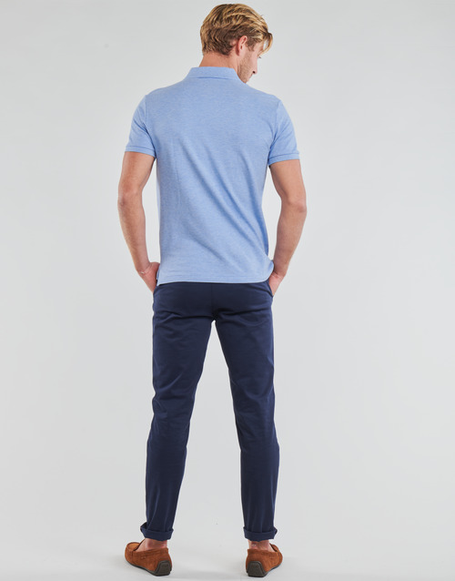 Polo Ralph Lauren - POLO AJUSTE DROIT EN COTON BASIC MESH LOGO PONY PLAYER Azul