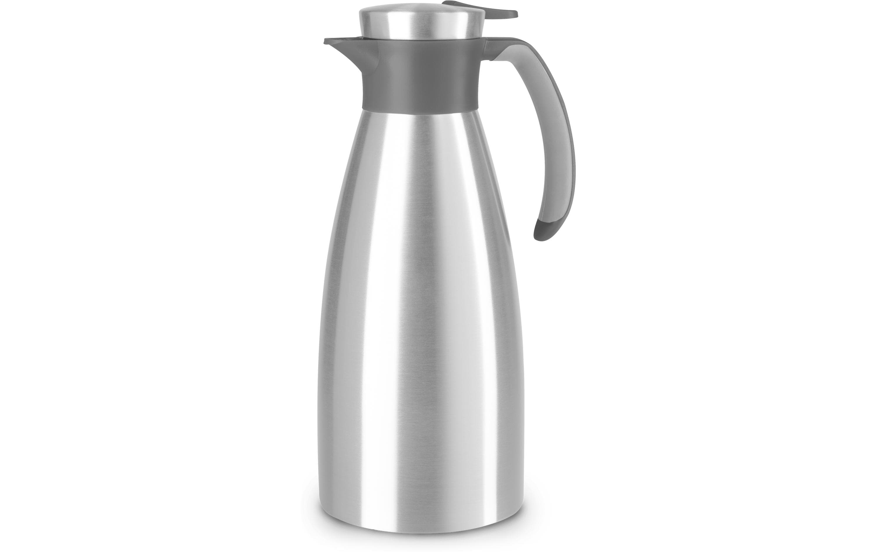 Thermoskanne Soft Grip 1500 ml, SilberIsolierkanne