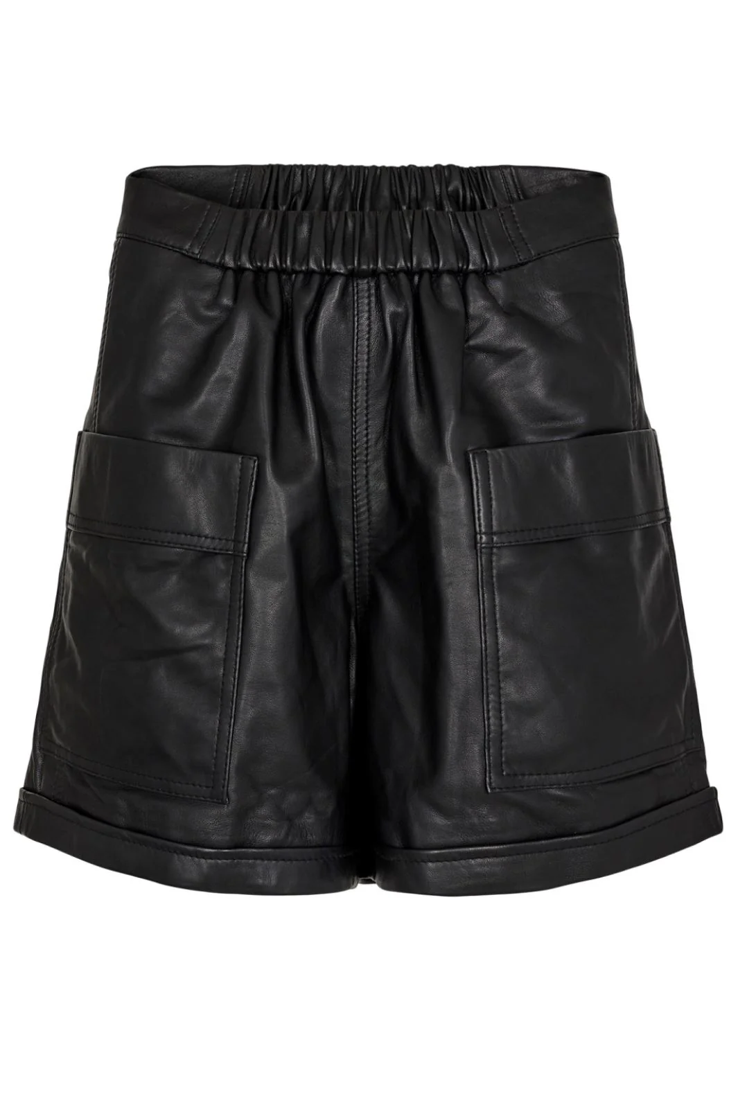 Gossia ThillaGO Leather Shorts black