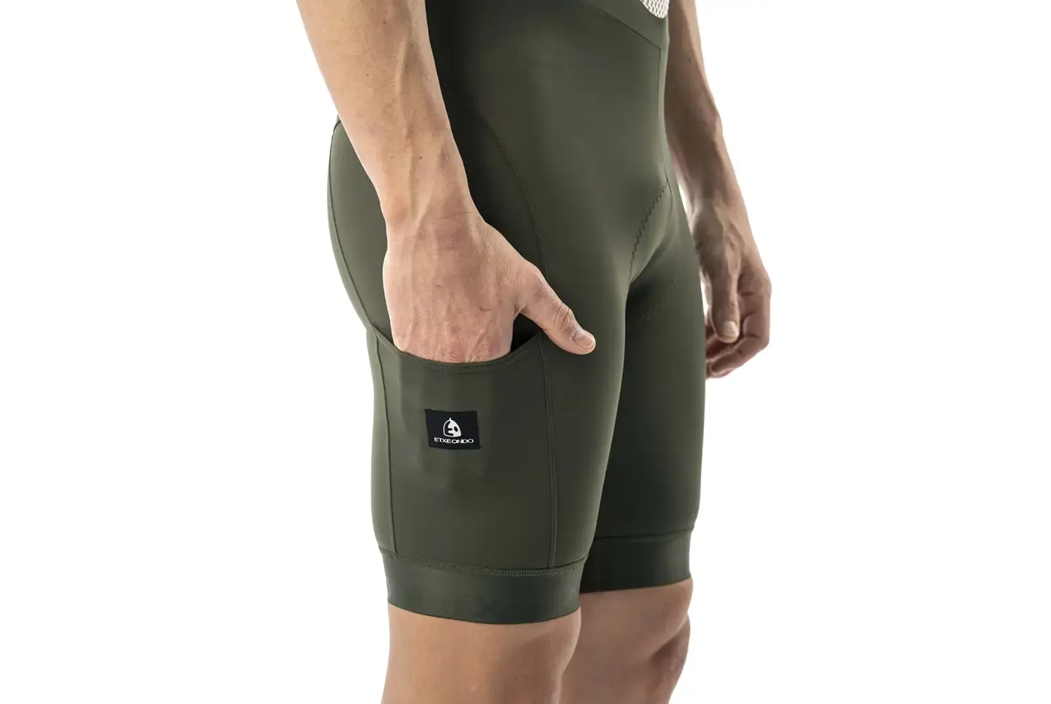 Etxeondo Exo Bidai Fietsbroek Kort Groen Heren