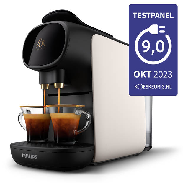 Philips L'OR Barista Sublime koffiecupmachine LM9012/00 zwart/satijnwit
