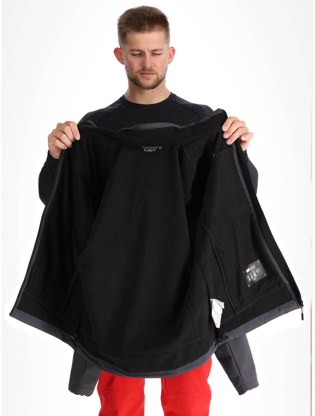 3A01787N softshell ski-jas heren