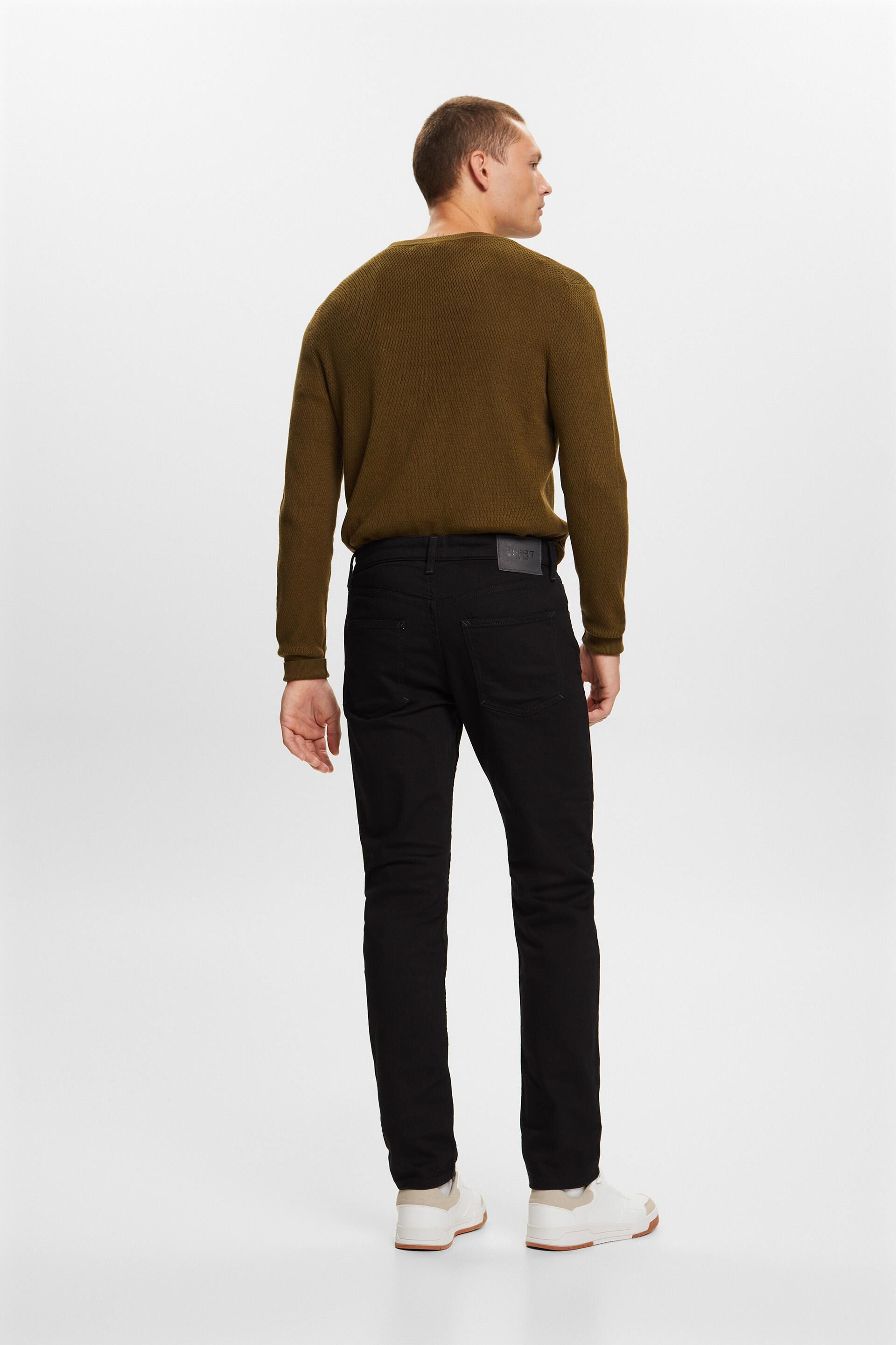 En matière recyclée : jean de coupe Straight Fit