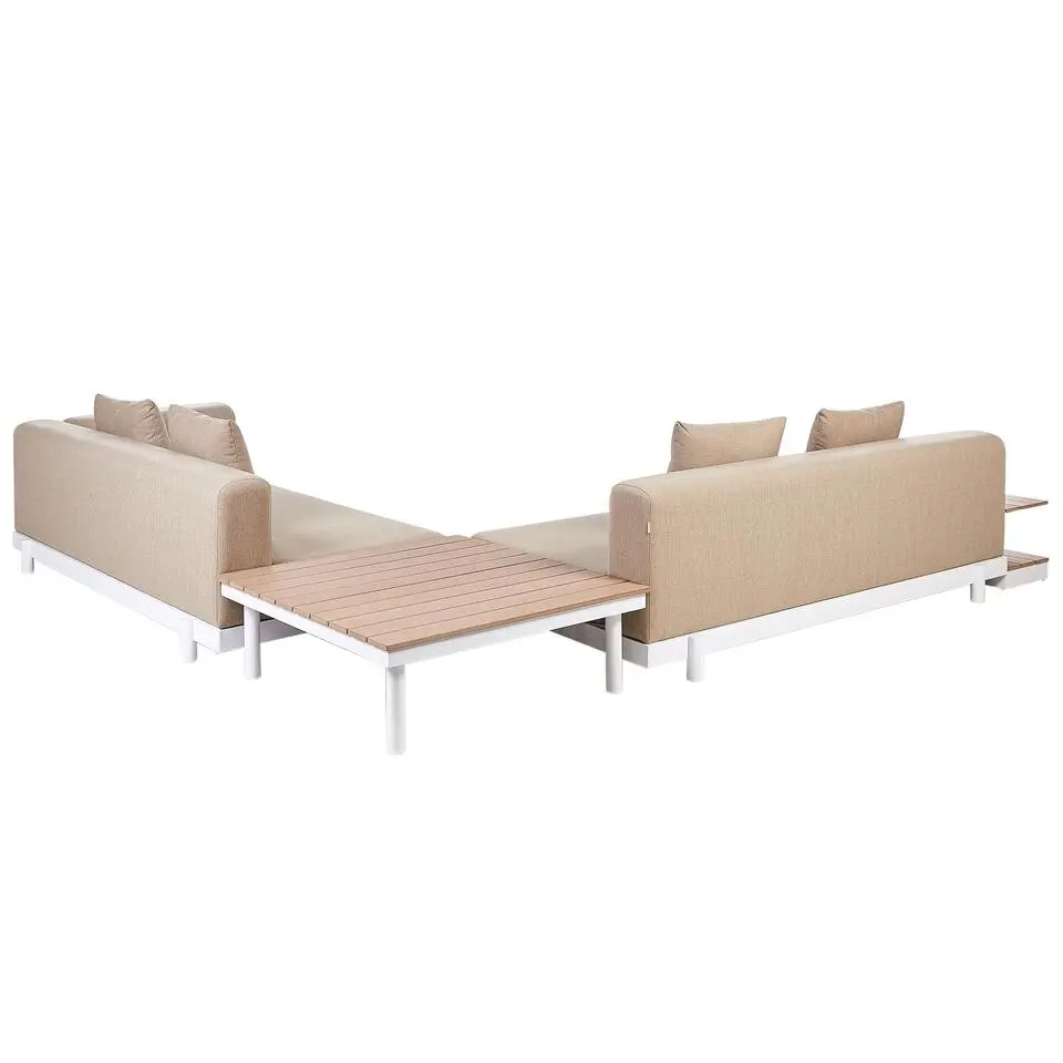 MISSANELLO - Loungeset - Beige - Aluminium/Polyester