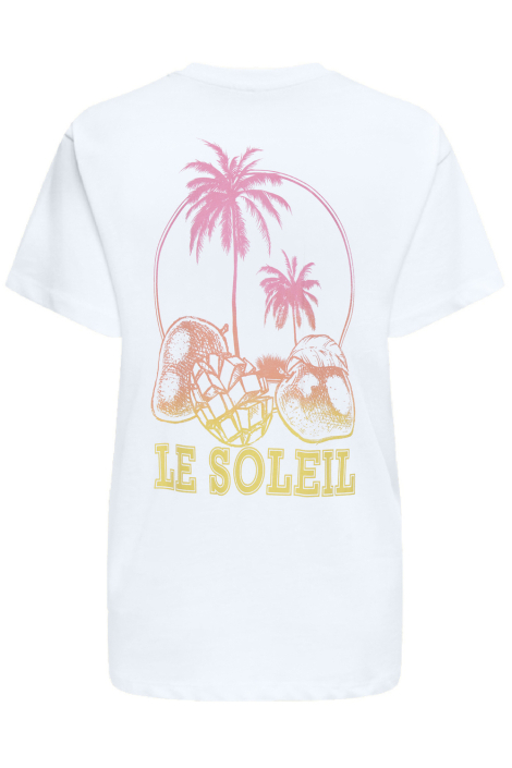 Only witte dames t-shirt