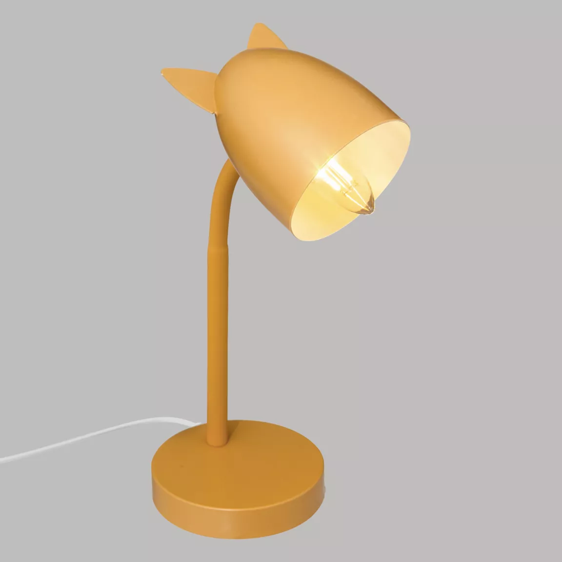 Lampe enfant à poser (H31 cm) Oreilles Jaune ocre