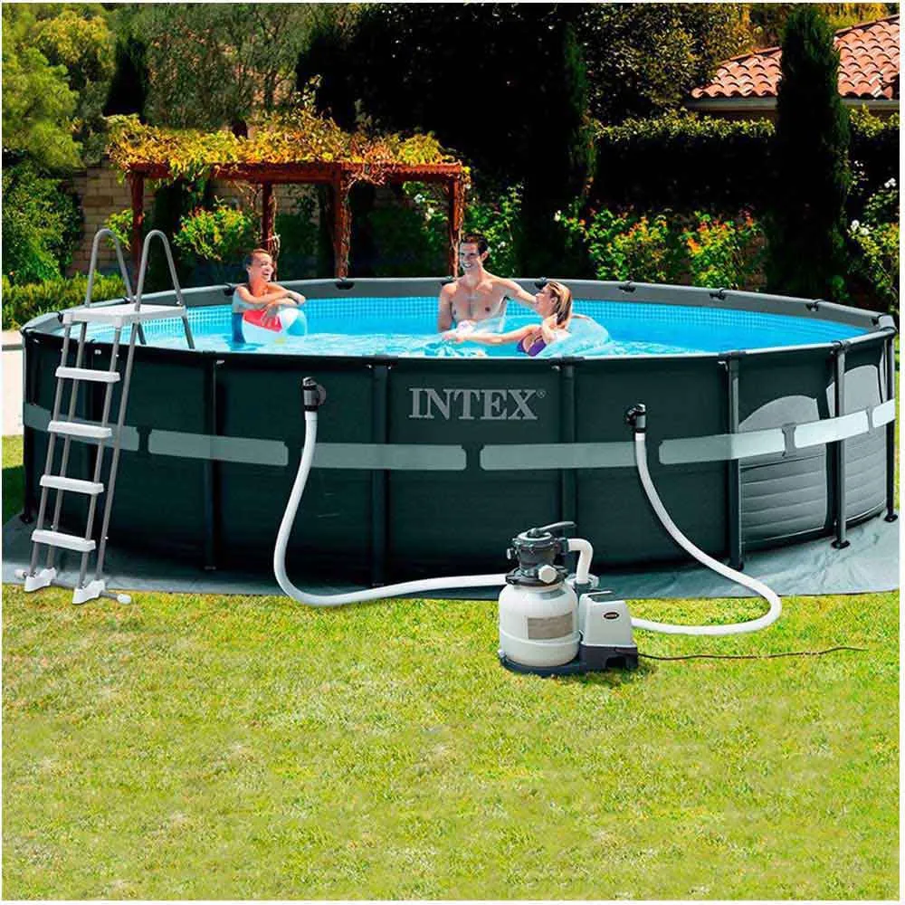 Intex Ultra XTR 549x132 cm Stahl Runder Aufstellpool