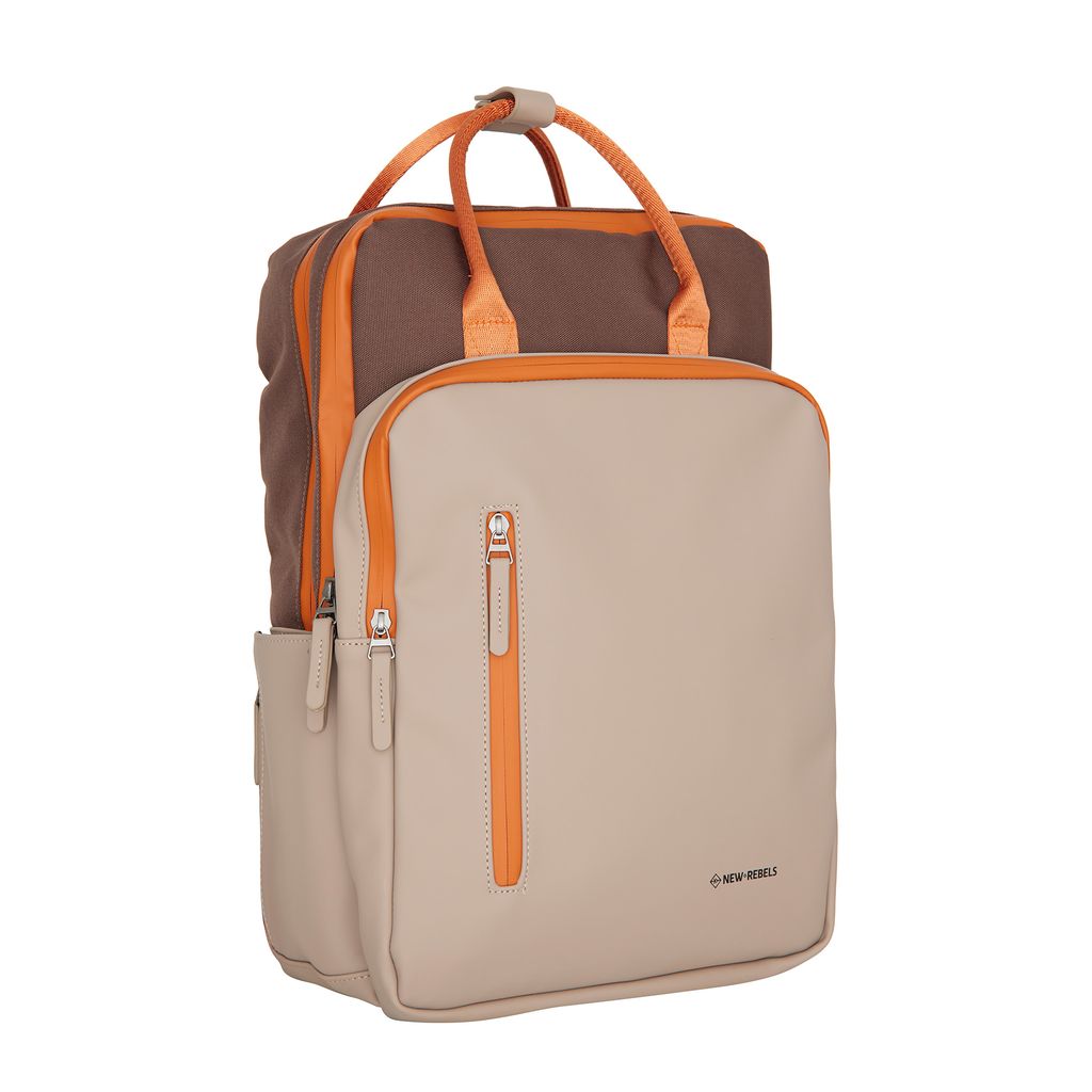New Rebels Ferron Milwaukee Handel Backpack 15,6 inch Coffee