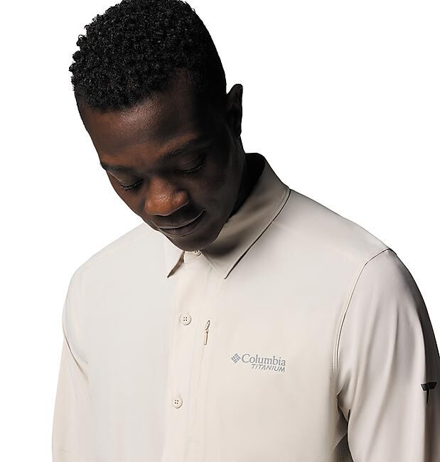 COLUMBIA - CHEMISE CIRQIE RIVER VENTED WOVEN LS