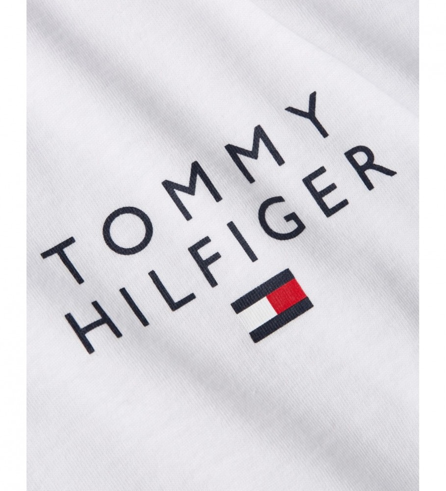 Camiseta branca original Tommy Hilfiger