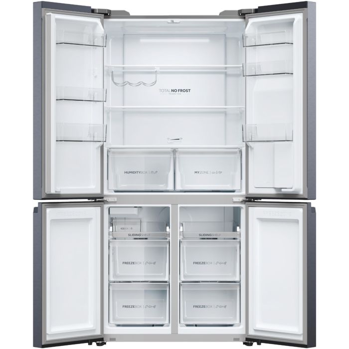 Haier Side-by-Side Multi Door CUBE 90 SERIE 5 HCR5919EHMB Brushed Black - interner Wassertank