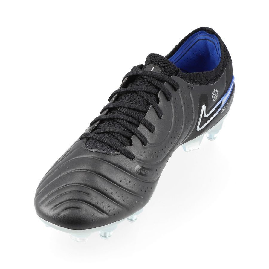 Nike Tiempo Legend 10 Elite SG-PRO Anti-Clog Shadow - Noir/Chrome/Bleu