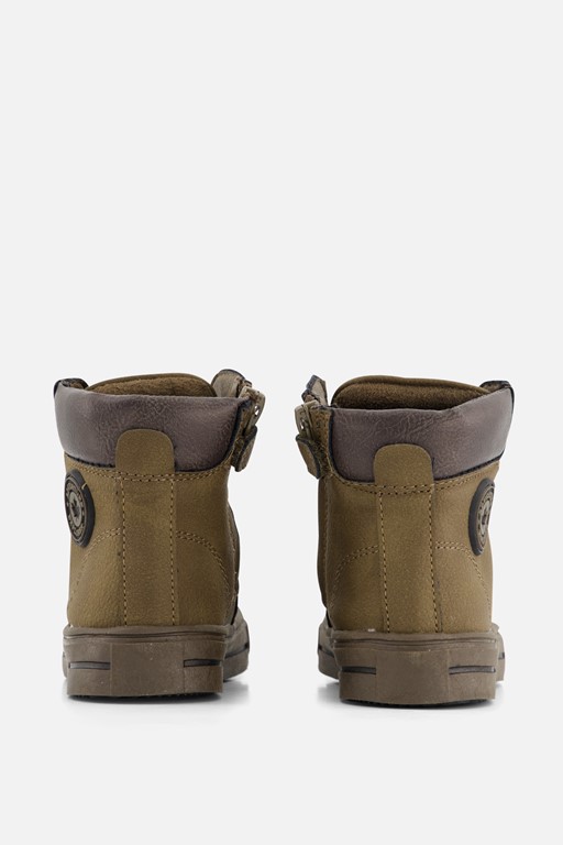 Muyters Veterboots groen Imitatieleer
