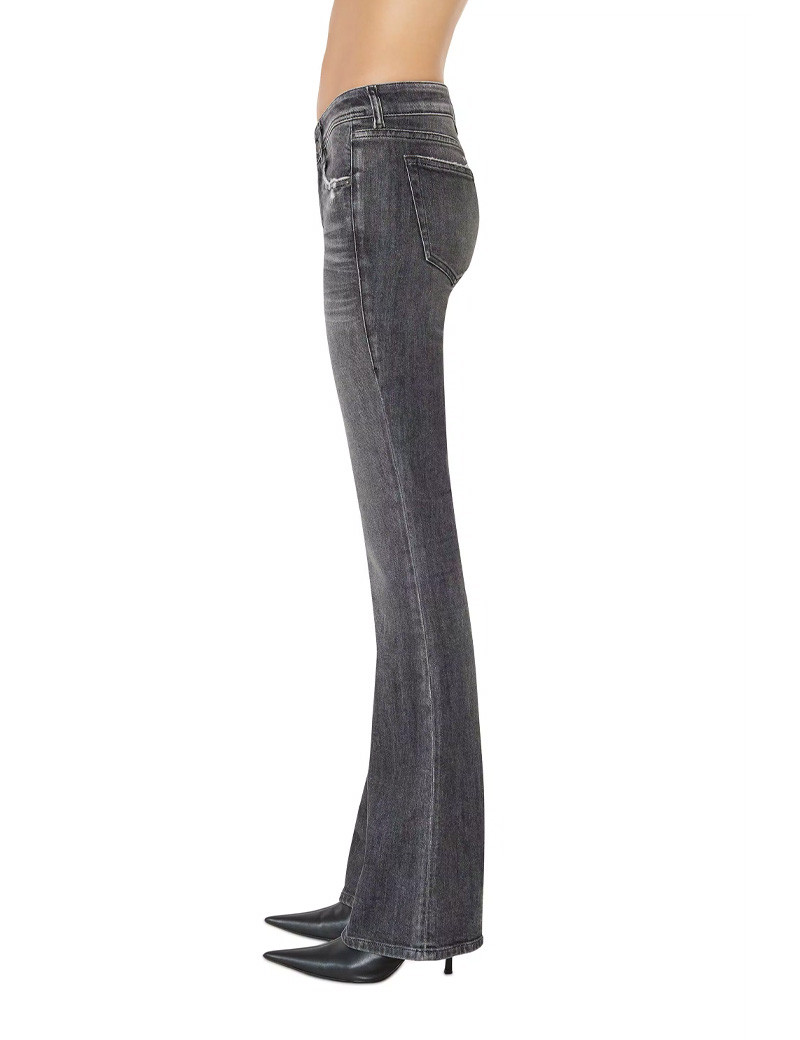 DIESEL JEAN BOOTCUT GRIS FONCÉ FEMME D-EBBEY 9E46